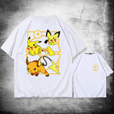 Men and Women Pokemon Pikachu T Shirt Pikachu T-shirt