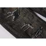 Purple Brand Jeans Pure Cotton High Street Trend #9080