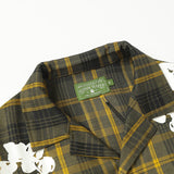 Denim Tears Long-Sleeved Shirt & Suit Pants 2 Piece Set Kapok Plaid