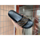 Louboutin-style red bottom shoes wind clmen's slippers red bottom non-slipabrasion resistant breathable fashiontrendy men's shoes hot style