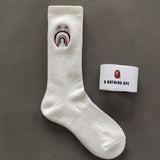 Bape Socks Male Female Medium Tall Tube