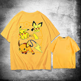 Men and Women Pokemon Pikachu T Shirt Pikachu T-shirt