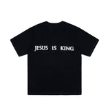 Jesus Is King T Shirt Kanye Men and Women T-shirt Short Sleeve