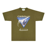 Casablanca T Shirts Fashion Print Street