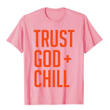 Kanye West Trust God T Shirt Trust God and T-shirt Pure Cotton Men and Women