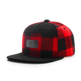 Trendy flat brimmed hat shade
