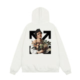 OFF WHITE Hoodie Trendy Street Style Personalized Cotton