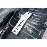 Purple Brand Jeans Pure Cotton High Street Trend #9040