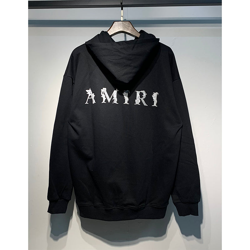 Amiri Hoodie High Street Fashion Prints