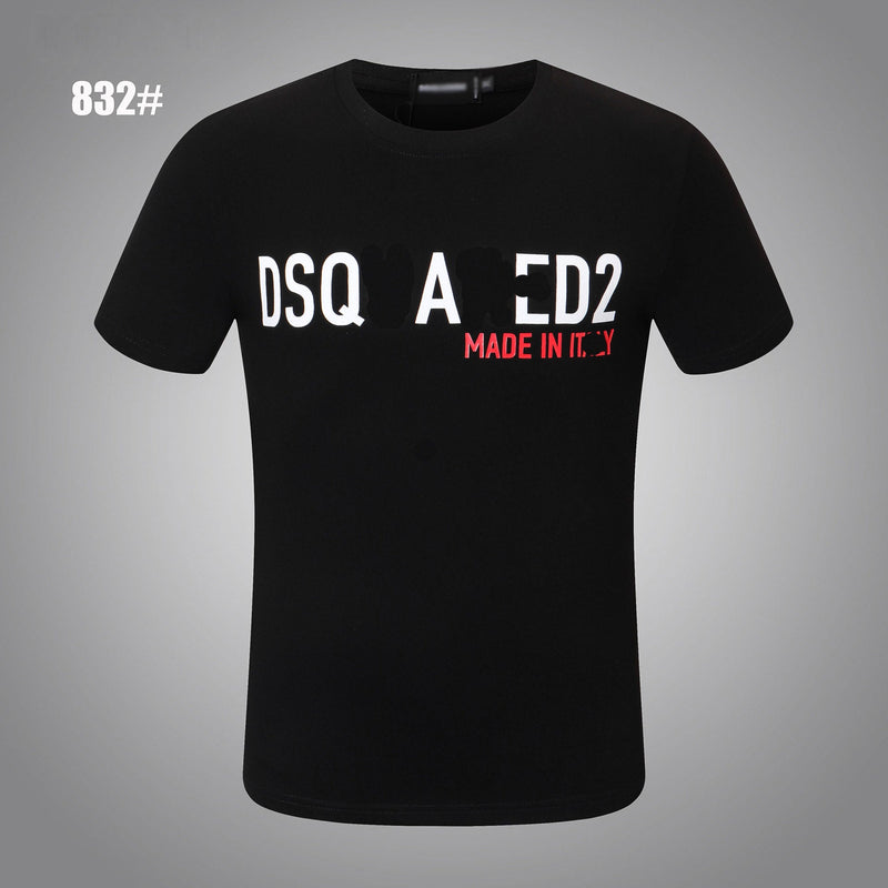 Dsq2 T Shirt Casual Sports Printed Short Sleeve Summer Men
