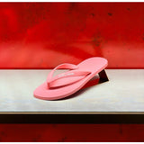 Louboutin-style red bottom shoes european station clbest selling red bottom summerflats rubber flip-flops casual beach sandals outdoor men's shoes