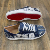 Louboutin-style red bottom shoes european station cl red bottom shoes best sellingstuds shoes stylishtrendyclstuds shoes fashioneasiest for match red bottom studs sneakers