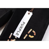 Purple Brand Jeans Pure Cotton High Street Trend #9008