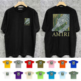 Amiri T Shirts Printed Trendy Pure Cotton