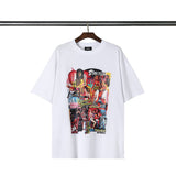 We11 Done T Shirts Oil Painting Poster Graffiti T-shirt Men and Women