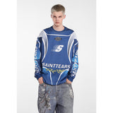 Men Long Sleeve Shirt Saint Michael Loose Long Sleeve Shirt