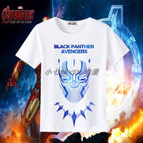 Marvel T Shirt Clothes Men's Marvel Movie Iron Man Short Sleeve T-shirt