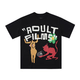 Adult Films Kanye West T Shirt All-Match Fog Couple T-shirt Summer