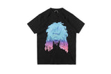Cpfm T Shirt 21ss Cartoon Gradient Printing Men's and Women's Short-Sleeved T-shirt
