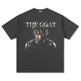 JUICE-WRLD-silver T-shirt
