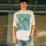 SAINT MICHAEL Vintage T Shirt ORSomeONE CONSUME 23AW Short Sleeve