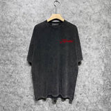 Amiri washed t-shirt mottled pegasus short sleeves
