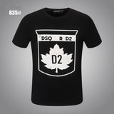 Dsq2 T Shirt Casual Sports Printed Short Sleeve Summer Men
