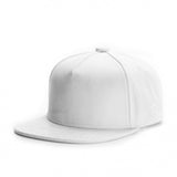 Trendy flat brimmed hat pure blank blank light board