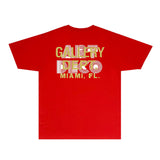 Gallery Dept T Shirt Retro Printed Loose Short-Sleeved Shirt