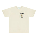 Casablanca T Shirts Fashion Print Street