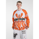 Men Long Sleeve Shirt Saint Michael Loose Long Sleeve Shirt