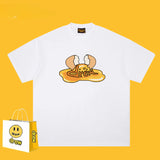 Drew T Shirts Short-Sleeved T-shirt Smiley Face