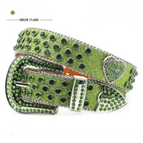 Hip-hop punk rhinestone belt punkfashion