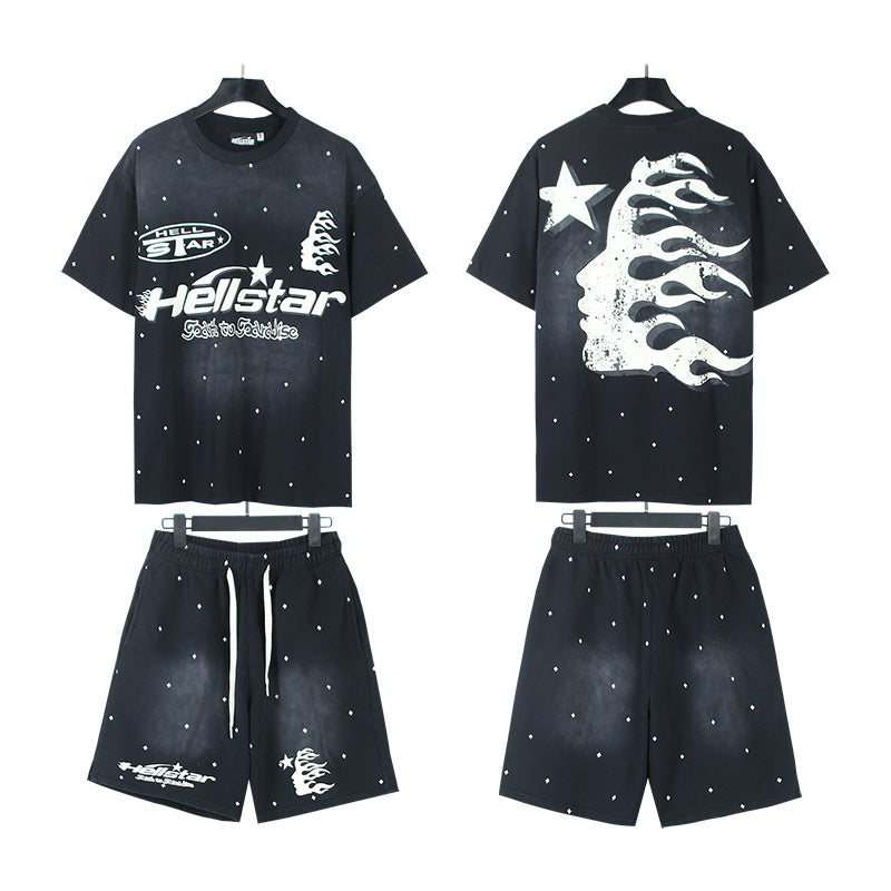 HS T-Shirt And Shorts Two-Piece Set