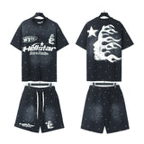 HS T-Shirt And Shorts Two-Piece Set