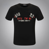 Dsq2 T Shirt Casual Sports Printed Short Sleeve Summer Men