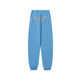 Sp5der Sweatpants Cobweb Puff Print Pure Cotton