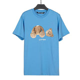 Palm Angels T Shirts Teddy Bear Printed T-shirt Loose