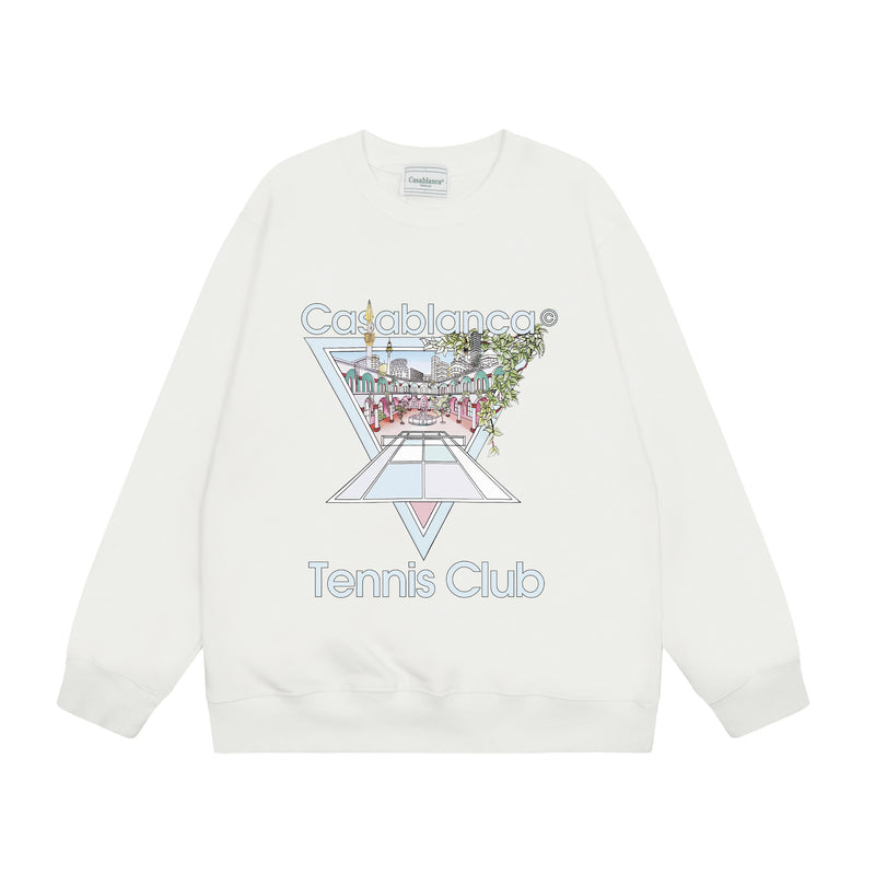 Casablanca Sweatshirts Autumn and Winter Sweater Men