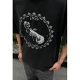 Unisex T-Shirts SAINT MICHAEL & FOG Eagle Print T-Shirt