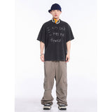 Unisex T-Shirts Vintage GALLERY DEPT Loose T-Shirts