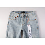 Purple Brand Jeans Pure Cotton High Street Trend