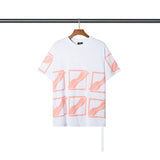 We11 Done T Shirts Men's and Women's Same Loose Cartoon Pattern Pure Cotton