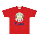 Casablanca T Shirts Fashion Print Street