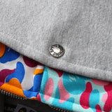 Bathing Ape Hoodie Shark Head Double Hood Camouflage Hooded Sweater Men's Autumn and Winter Cardigan Zipper Casual Couple Jacket