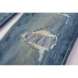 Purple Brand Jeans Pure Cotton High Street Trend
