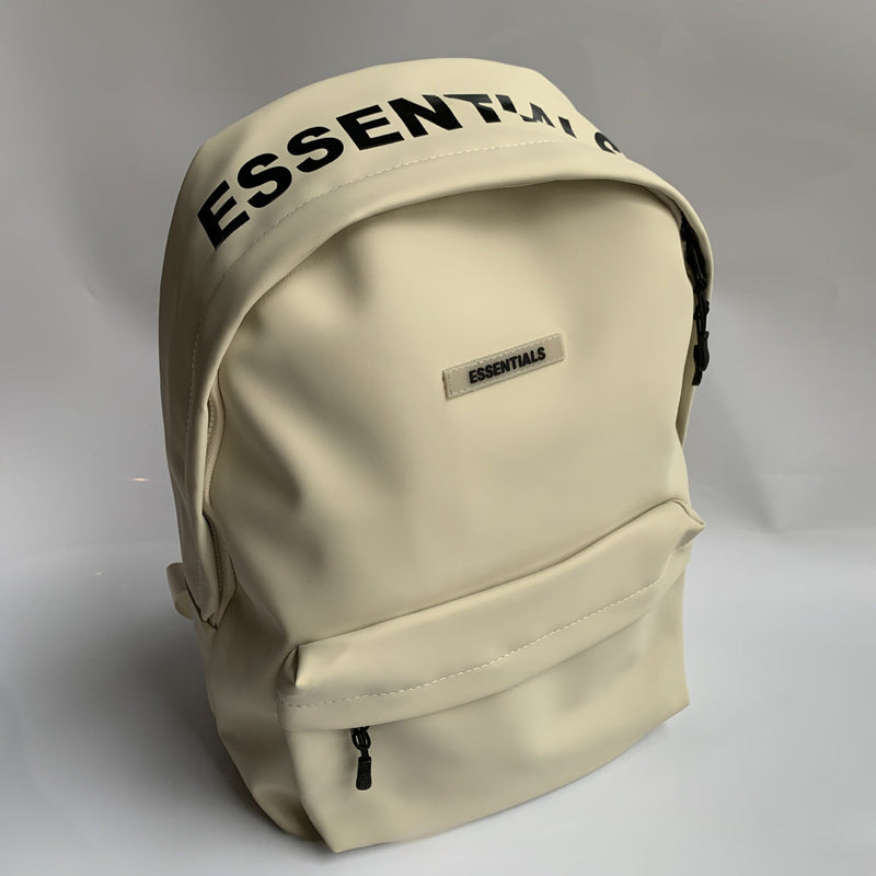 Mens Fog Essentials Bag FOG FEAR OF ESS Leather Men's Backpack School Bag
