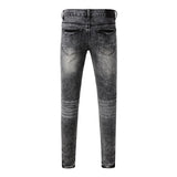Purple Brand Jeans Pure Cotton High Street Trend #9105