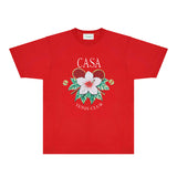 Casablanca T Shirts Fashion Print Street