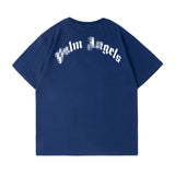 Palm Angels T Shirts Palm Angels Love Teddy Bear Printed Short Sleeve T-shirt